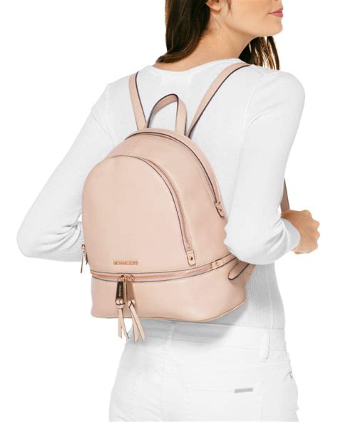 michael kors rhea backpack rose gold|michael kors rhea backpack sale.